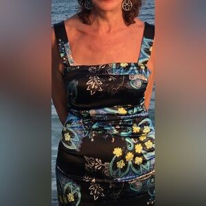 ETRO silk dress size 46/8 in great condition